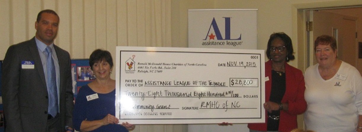 Funds & Grants Assistance League of the Triangle Area