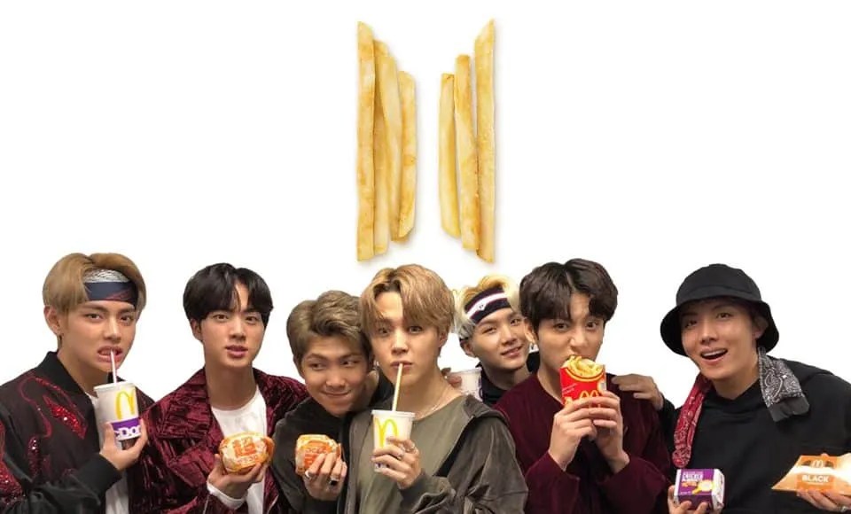 HYBE dévoile la marchandise BTS x McDonalds disponible sur