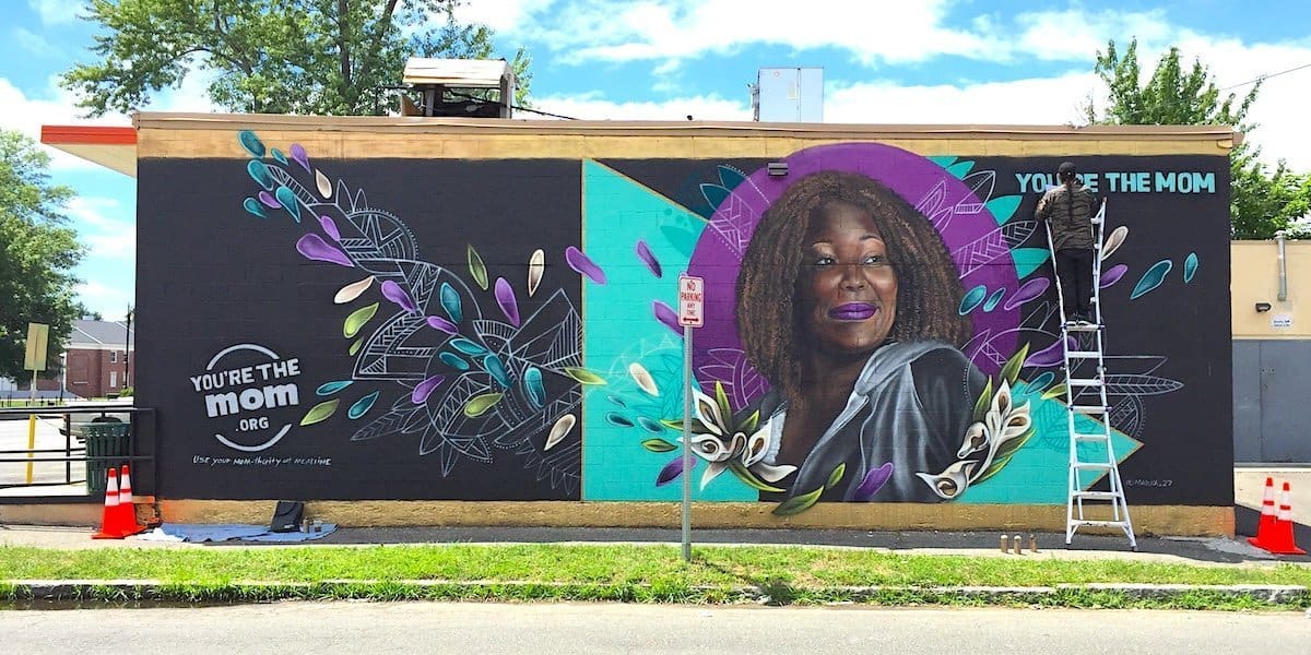 HandPaint Mural Outdoor Advertising Company ALT TERRAIN Hand