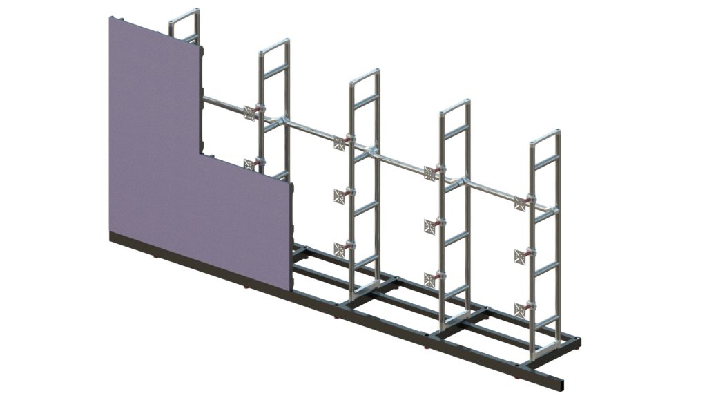 Alumaster presents the new modular Ledwall support Alumaster