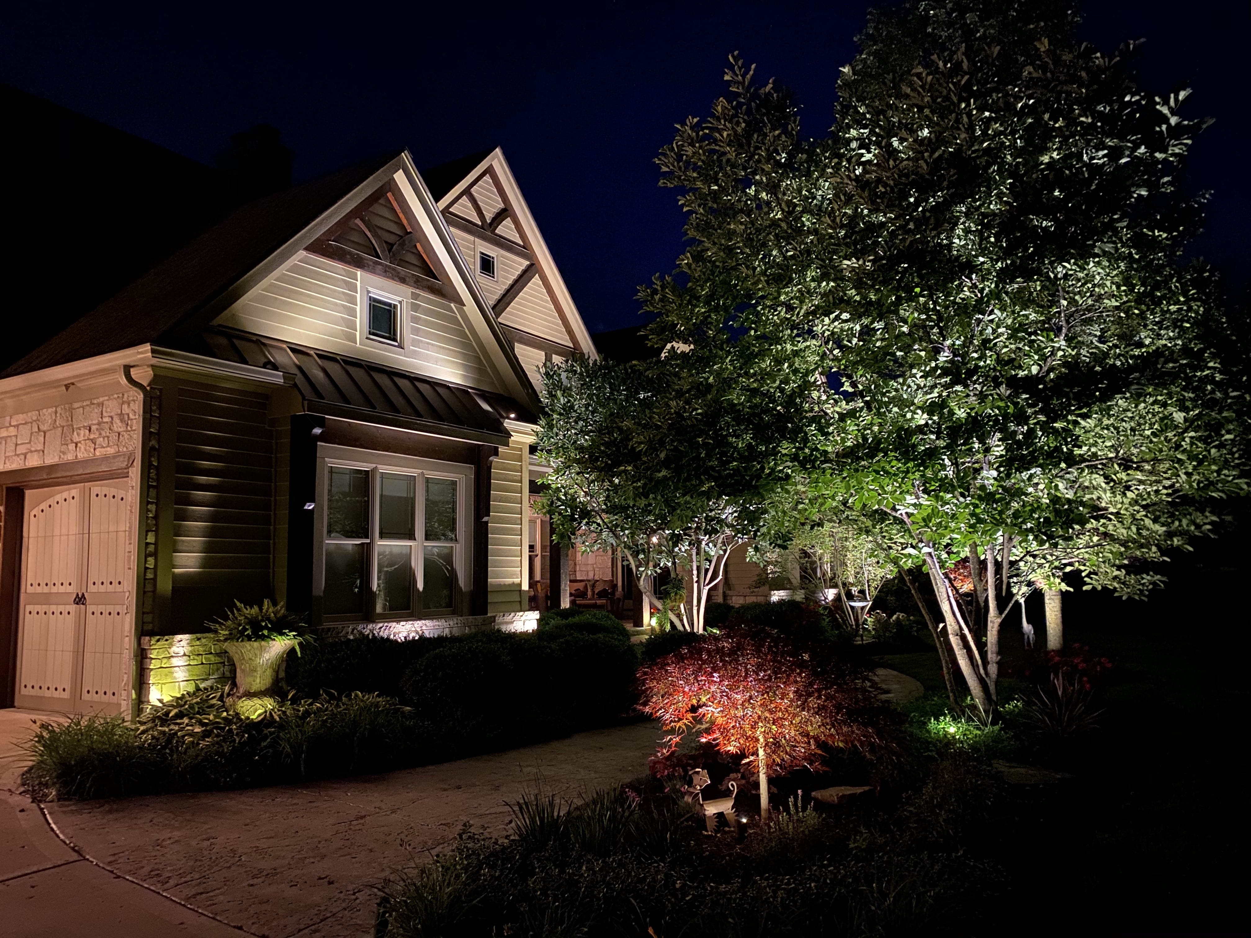 Landscape Tree Lighting Outdoor Landscape Lighting
