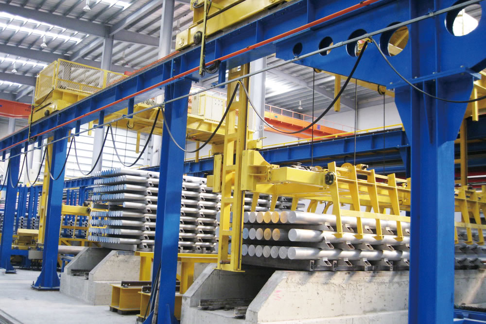 Aluminum Billet Stacker Billet Handling System