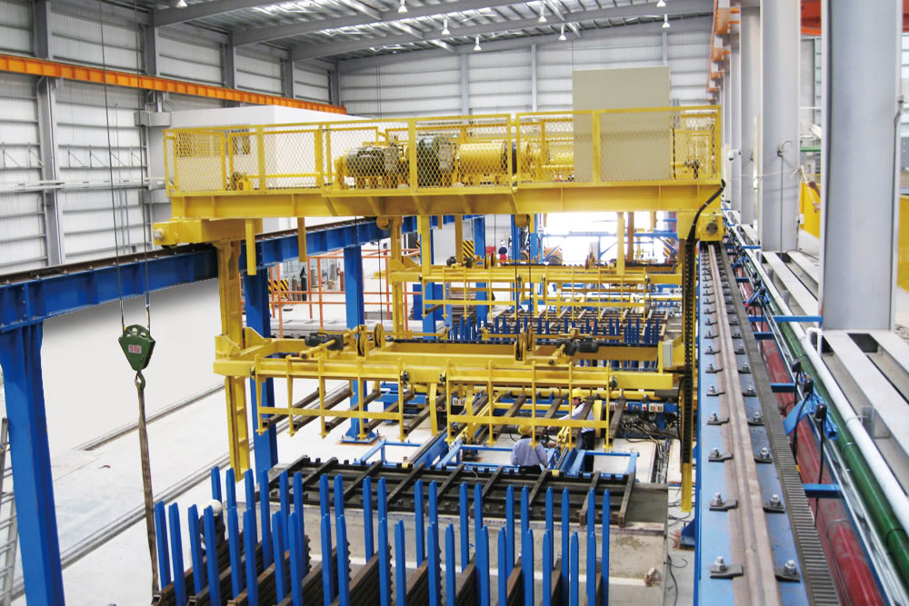 Aluminum Billet Stacker Billet Handling System