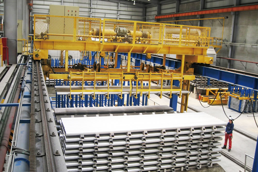 Aluminum Billet Stacker Billet Handling System