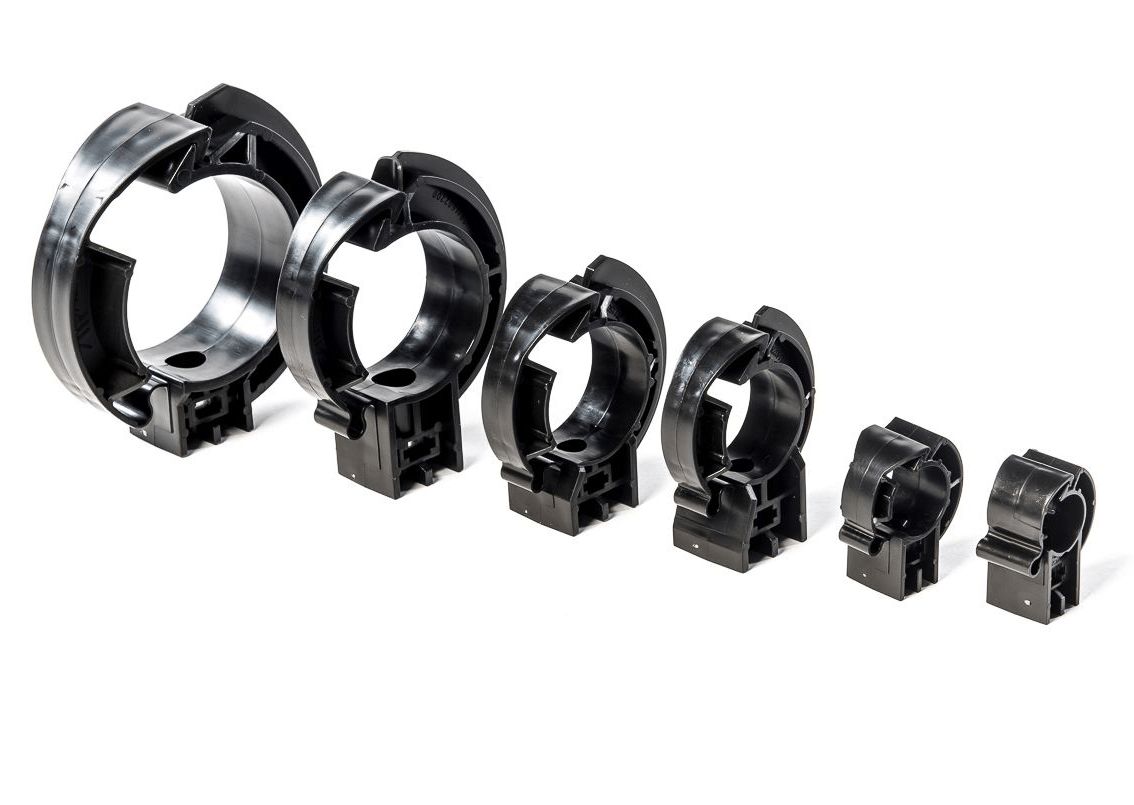 Pipe Clips for Clamping Sections of Pipes Aluminum Air Pipe