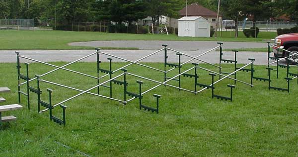 Bleacher Frames Aluminum Bleachers