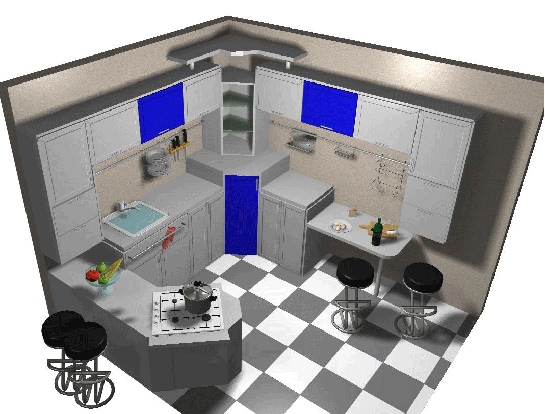 تحميل برنامج كيتشن درو تصميم المطابخ Kitchendraw الوميتال