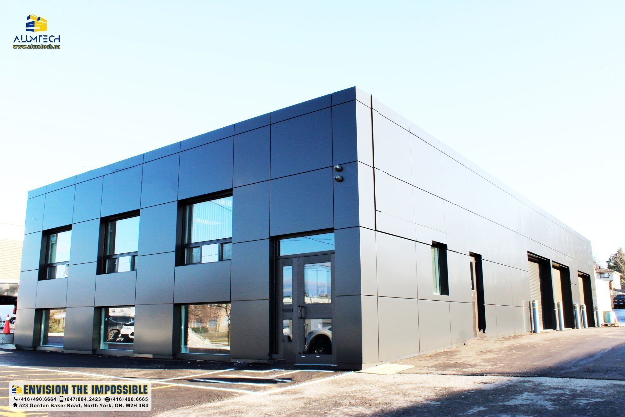Modern building ACP/ACM panels (Markham) Aluminum composite panel in Toronto