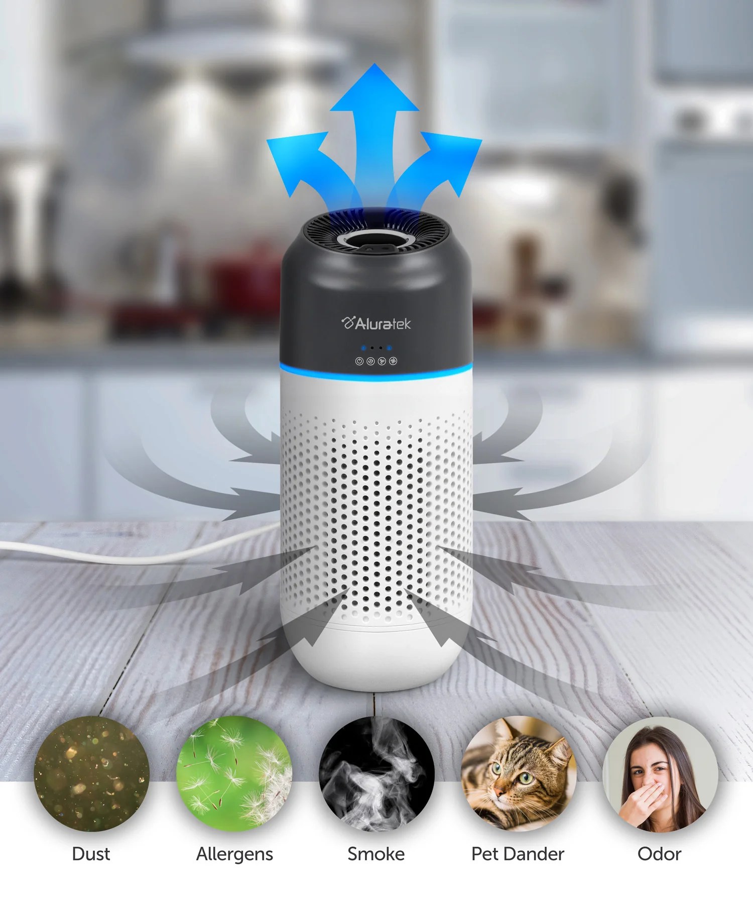 Portable HEPA Air Purifier for Personal Spaces and Cars