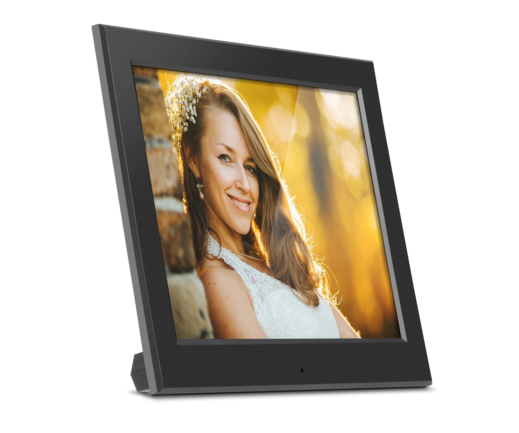 Slim Digital Photo Frame with Automatic Slideshow 8 inch