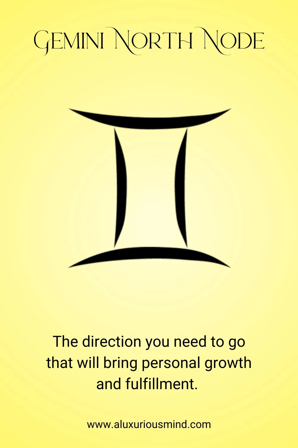 Gemini North Node Meaning aluxuriousmind