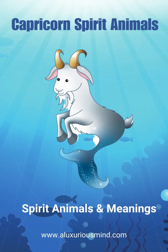Capricorn Spirit Animals aluxuriousmind