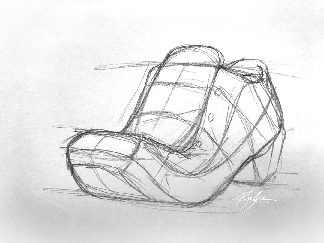 Drawing Basics To Draw Accurately, Draw Forms, Not Edges Alvalyn