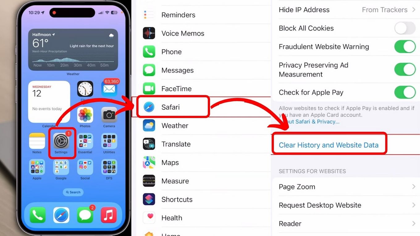 3 Ways to Clear App Cache on iPhone [Without Deleting Apps] Alvaro