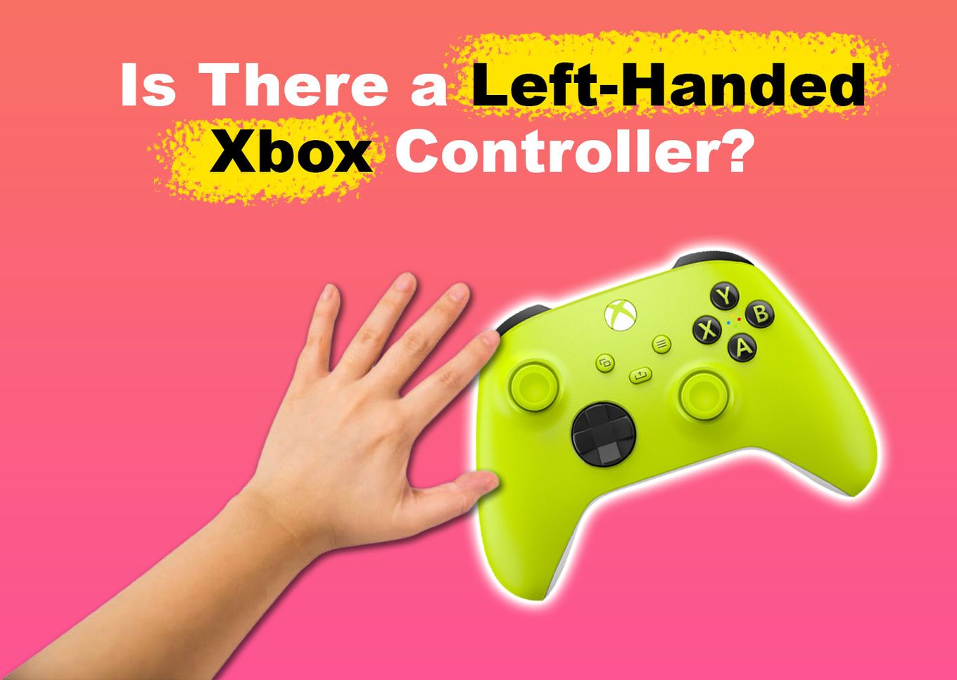 Can You Use a LeftHanded Xbox Controller? [ Solved] Alvaro Trigo's Blog