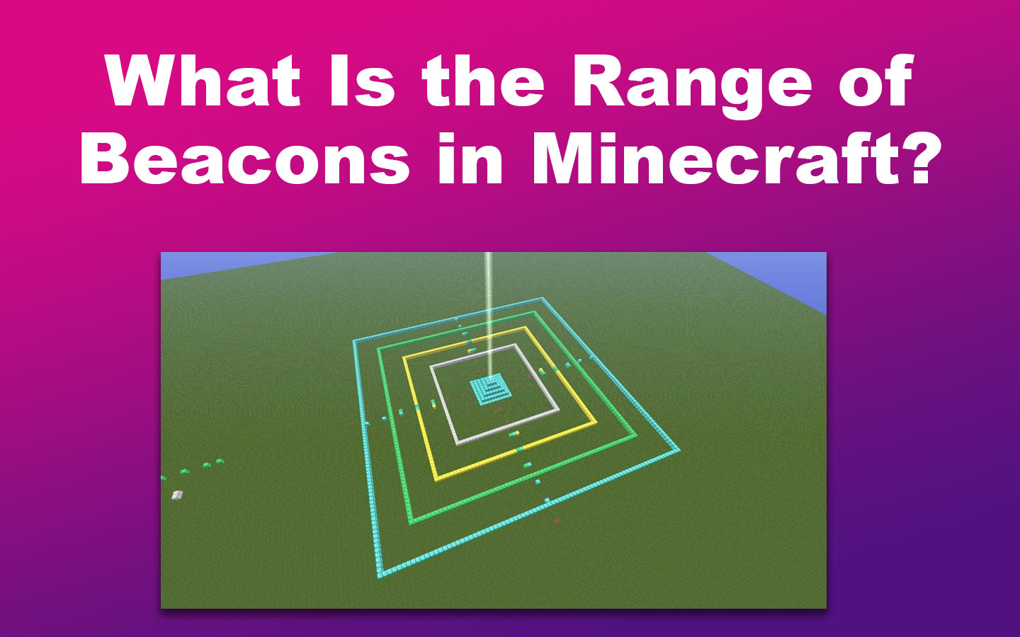 How Many Iron Blocks for a Full Beacon? [Build Your Beacon!] Alvaro