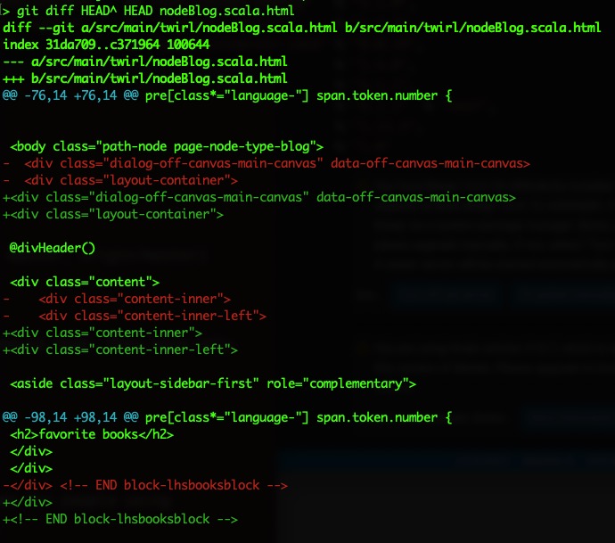 Git How to compare two different versions of a file