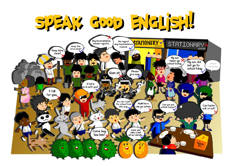 Speak Good English Alvinology