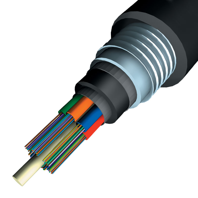 Loose Tube Armored Cable (Single sheath) • AlWaslat