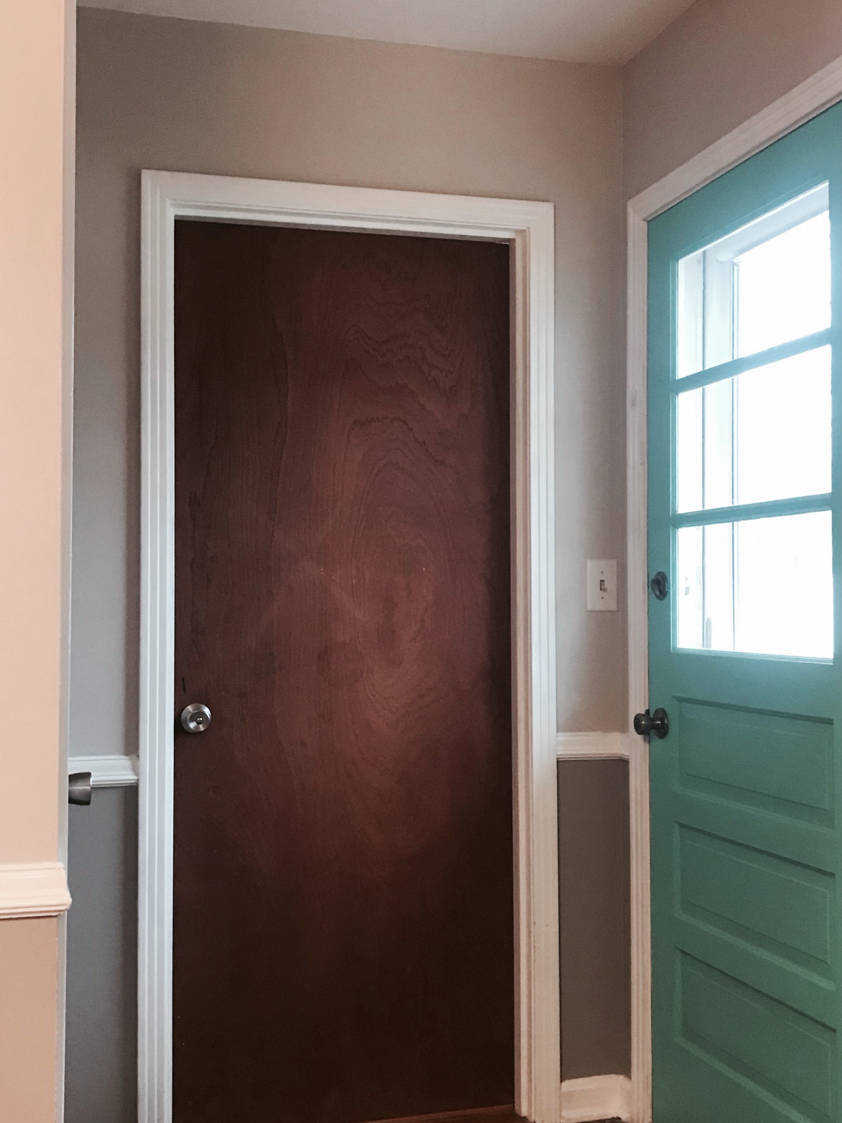 The Brown Door, House Projects, & Sanctification Always, Amy