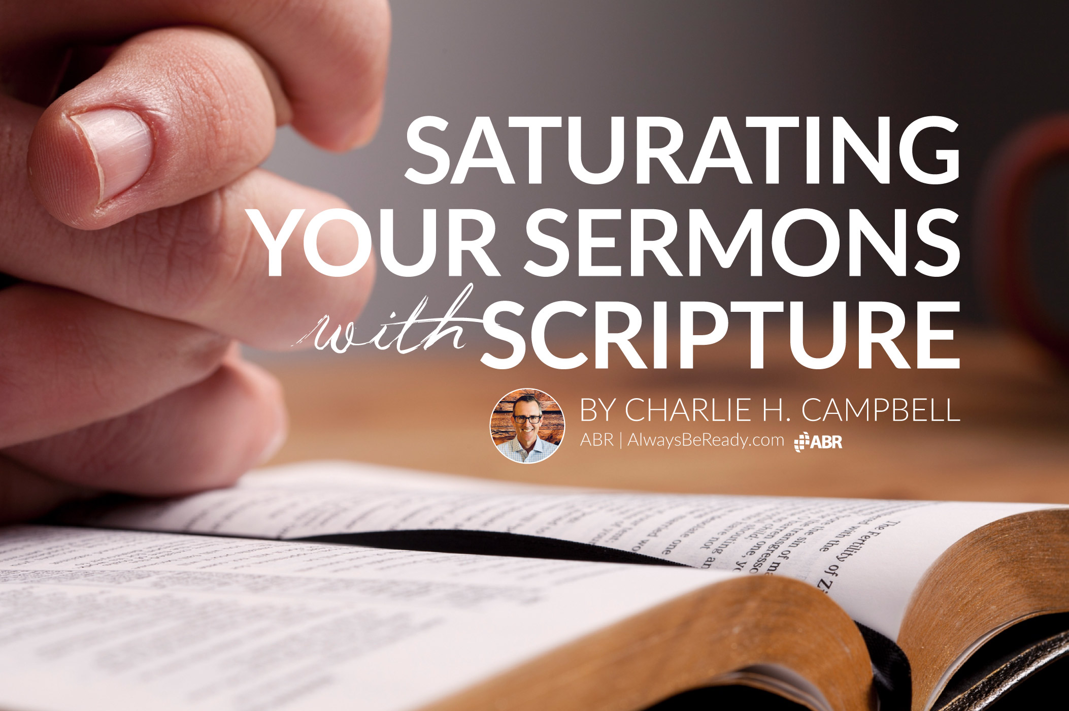 Saturating Your Sermons with Scripture