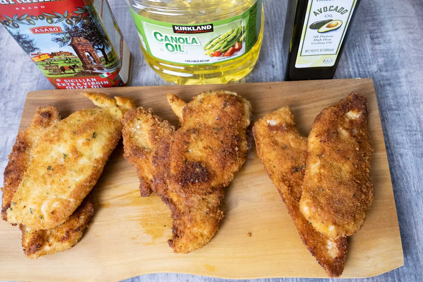 What Oil to Fry Chicken Cutlets? Always From Scratch