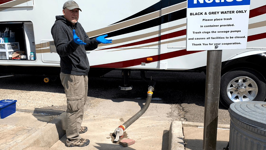 How to Empty Your Black Tank Without Moving Your RV Always On Liberty