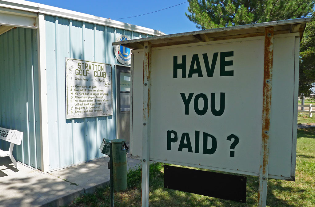 Stratton Golf Club Stratton, CO Always Time for 9