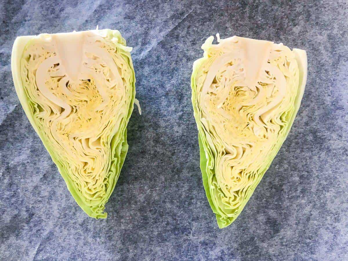 Pointed cabbage salad with gyoza chickpeas and parmesan Salads for