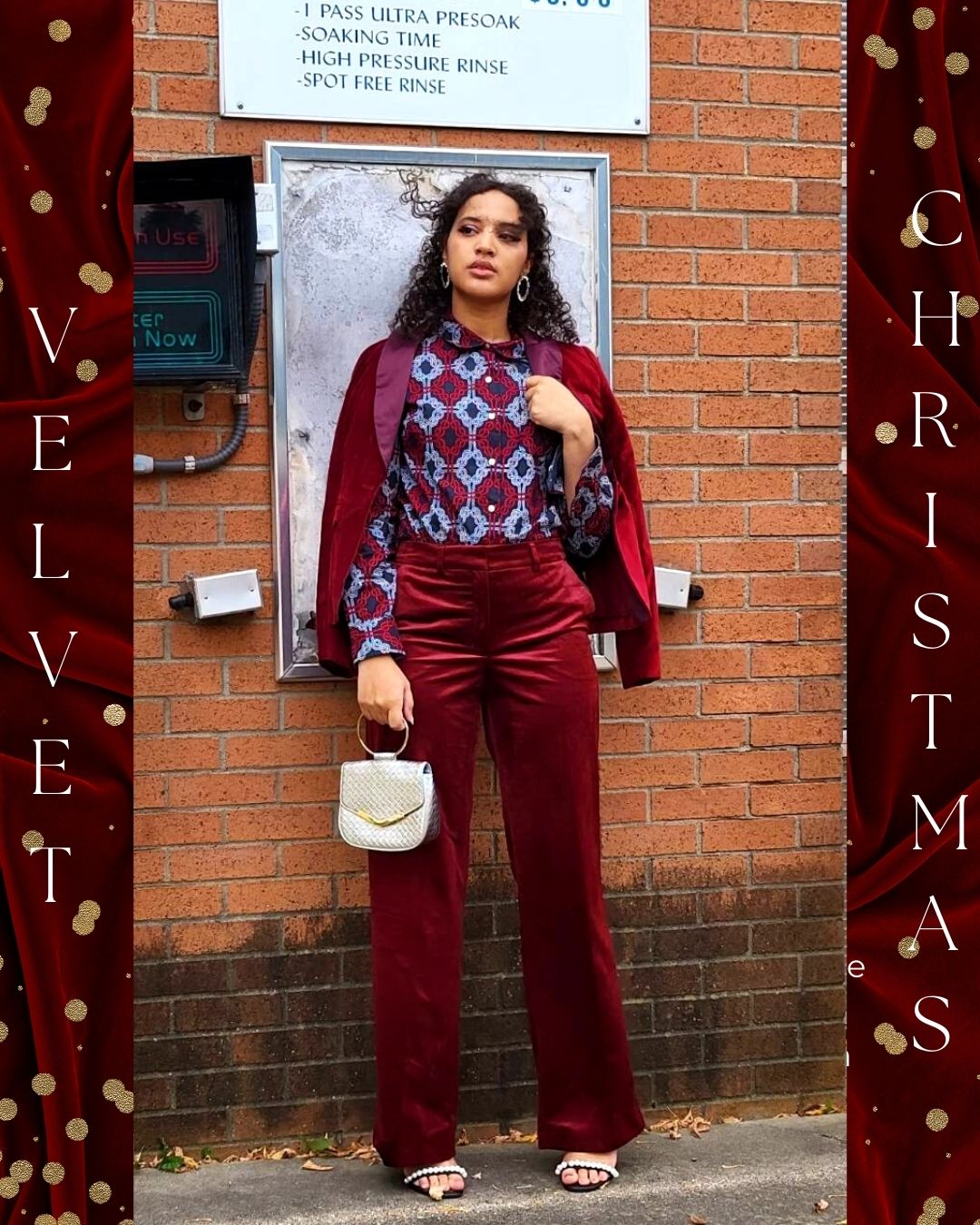 Velvet Christmas Holiday Fashion Looks Always Uttori