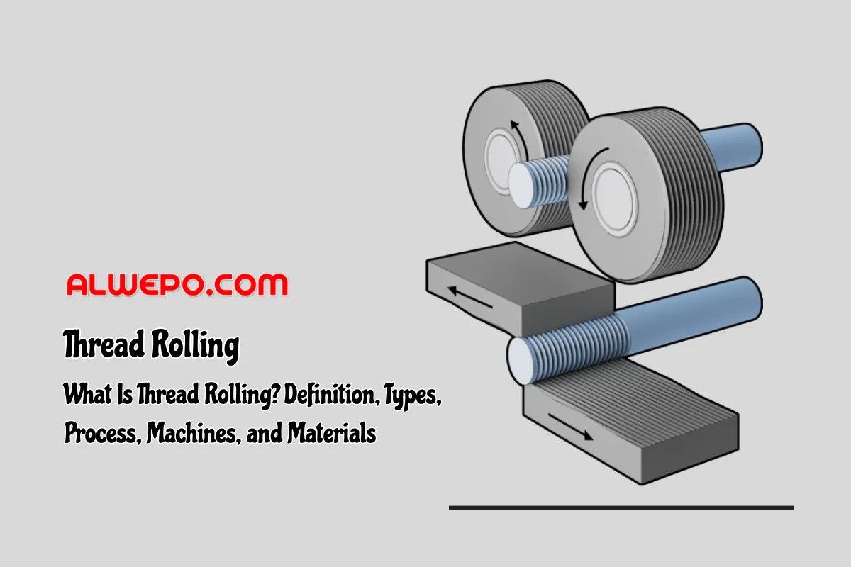 What Is Thread Rolling? Definition, Types, Process, Machines, And Materials Alwepo