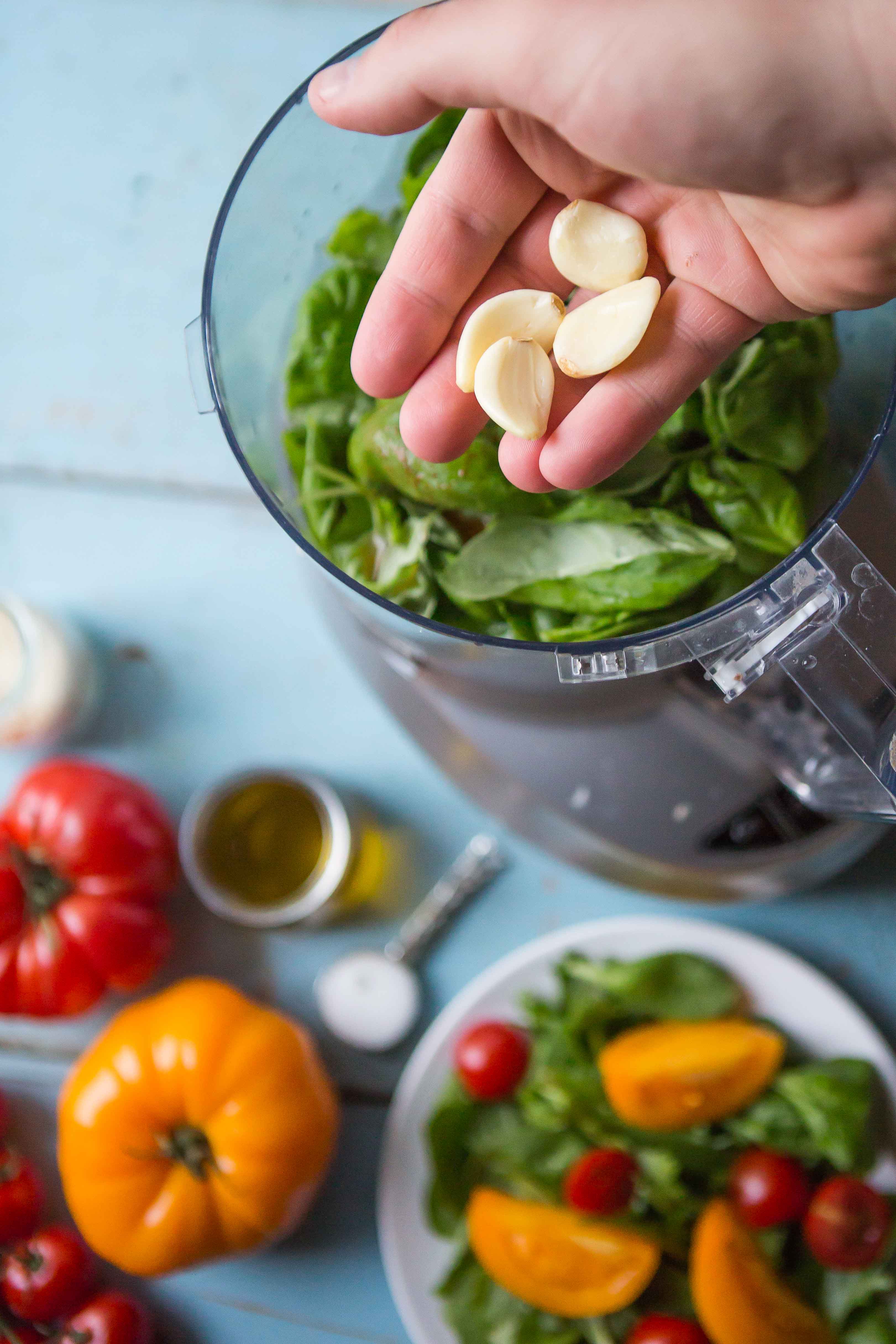 Fresh Basil Dressing Alysha Yoder Photography