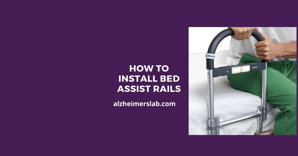 How to Install Bed Assist Rails AlzheimersLab