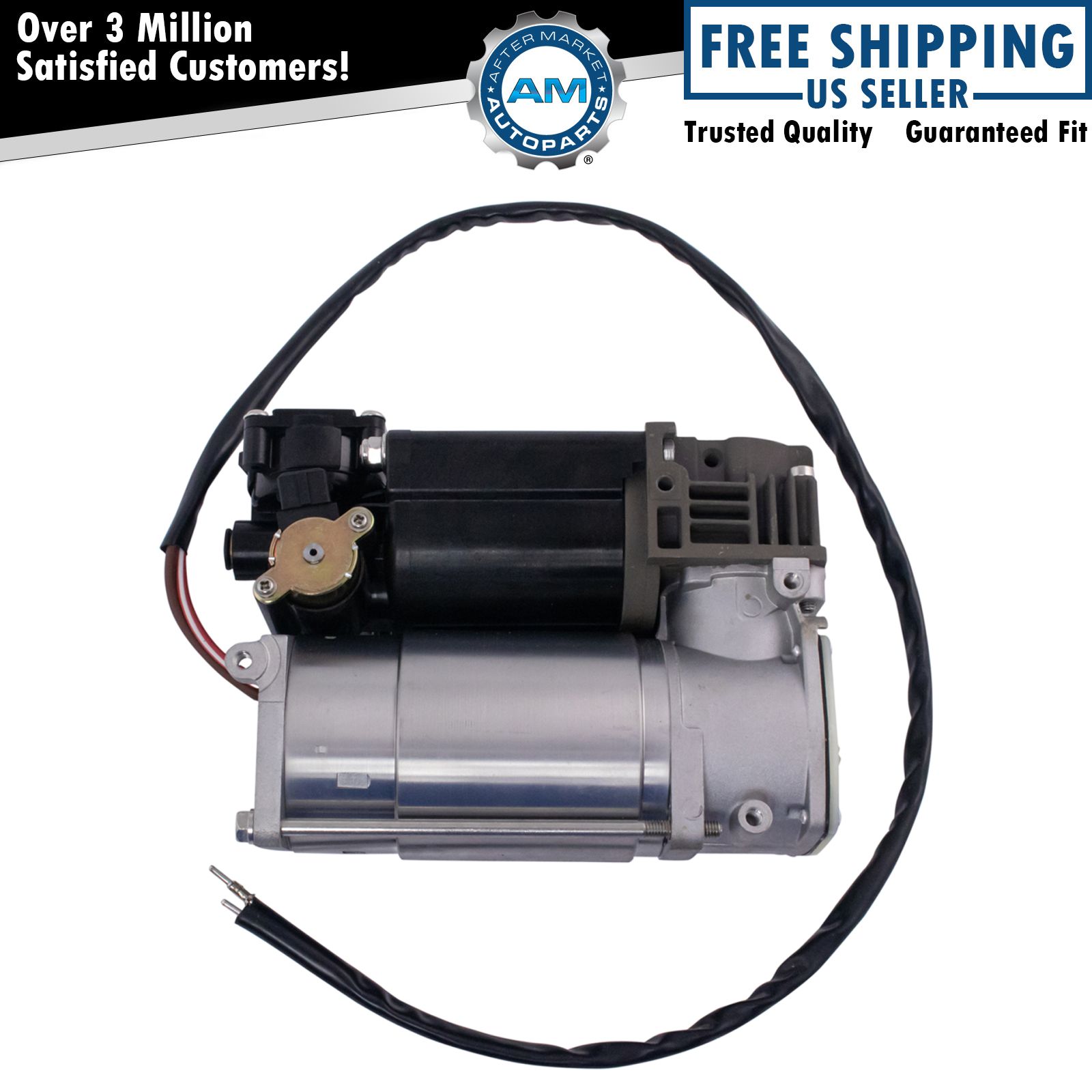 Air Ride Suspension Compressor Pump New for 0006 BMW X5 E53 4Corner