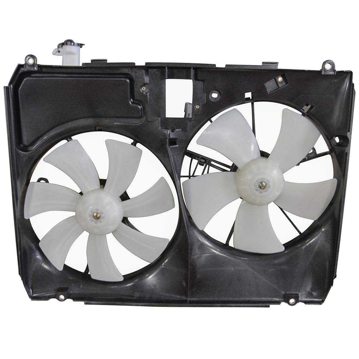 Radiator Dual Cooling Fan Assembly w/ Coolant Reservoir Tank for 0405