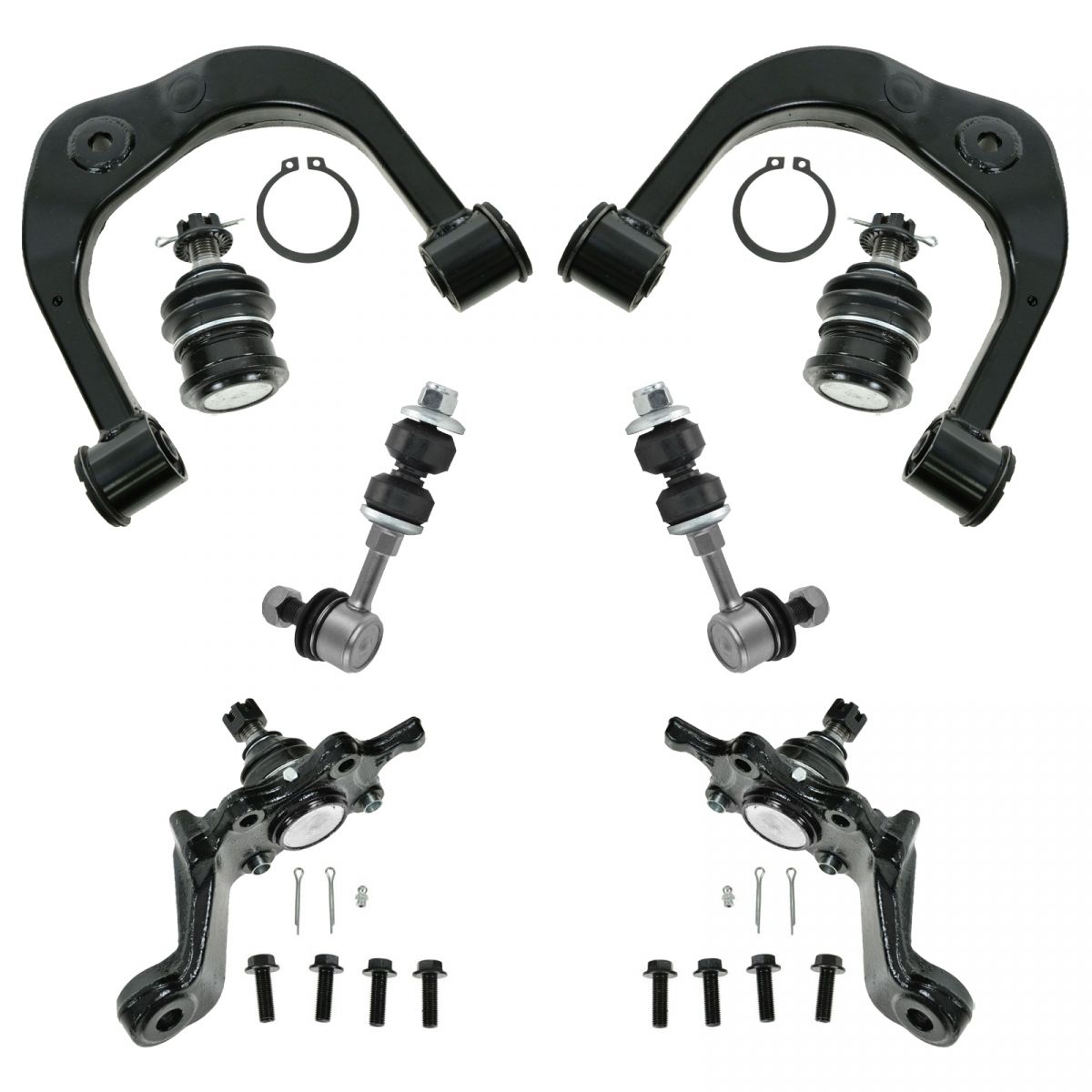 Front Control Arms Ball Joints & Sway Links Kit for Toyota Truck