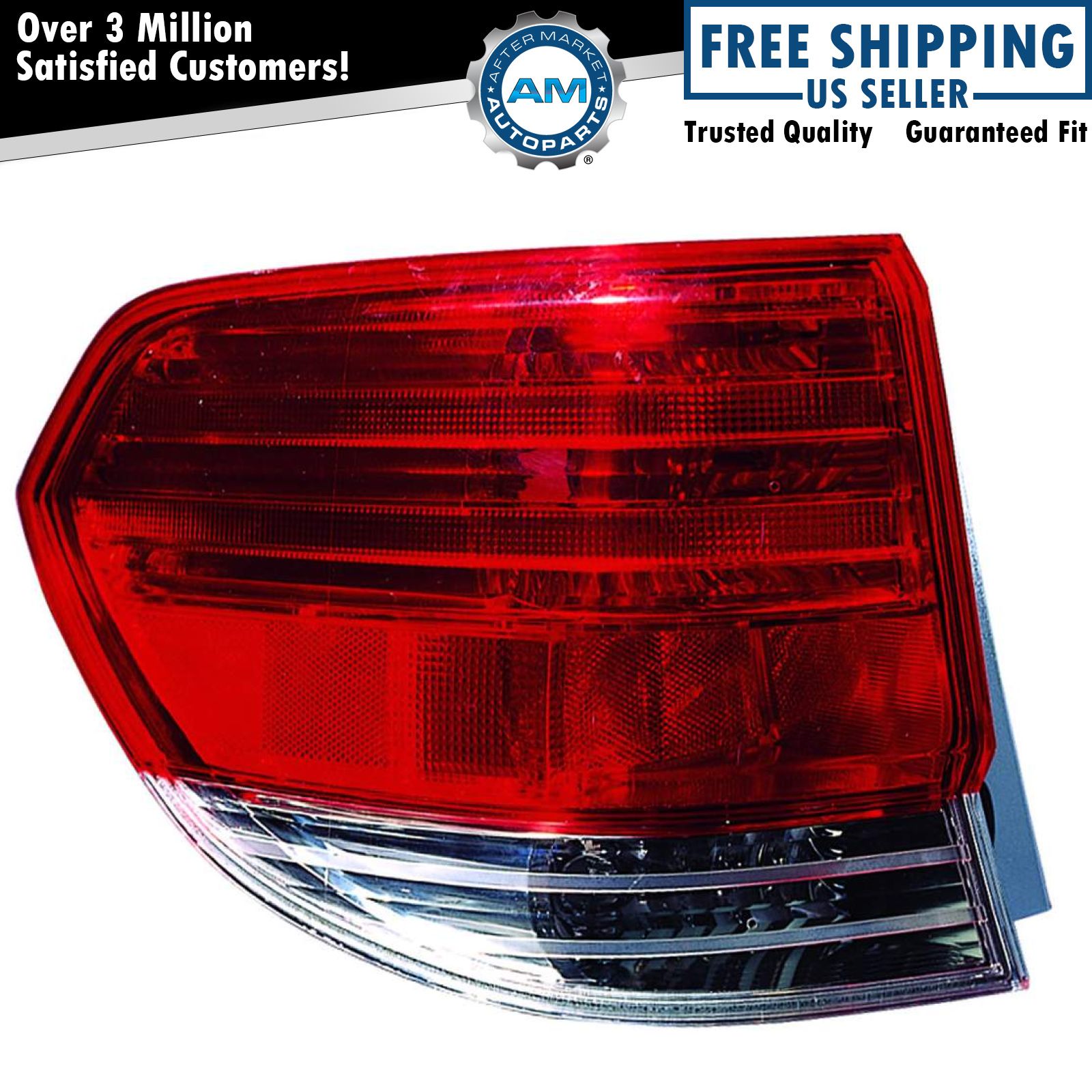 Outer Taillight Taillamp Brake Light Left Driver Side Rear for 0810