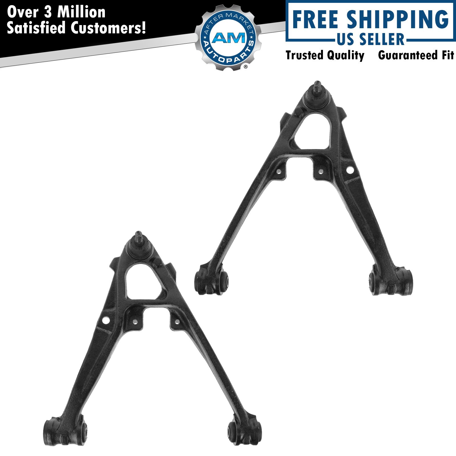 Control Arm & Ball Joint Front Lower Pair Cast Iron for Chevy GMC