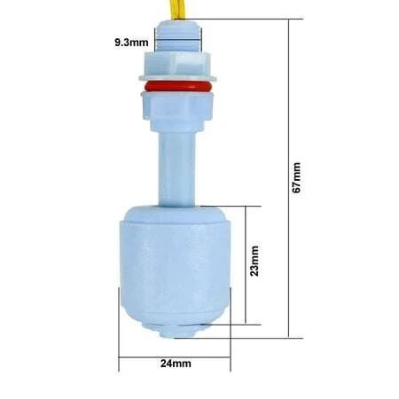 Tank Pool Water Level Float Switch Sensor - Straight