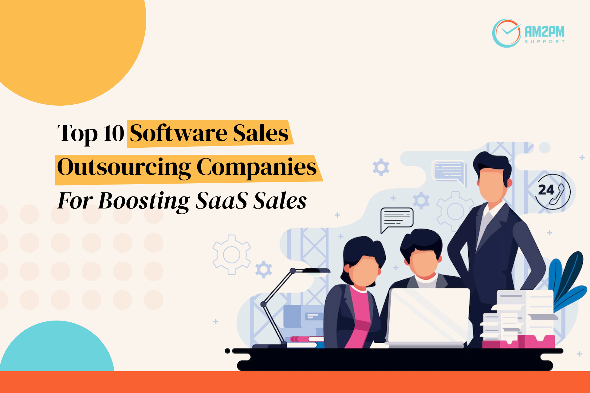 Top 10 Software Sales Outsourcing Companies for SaaS Ventures in 2024