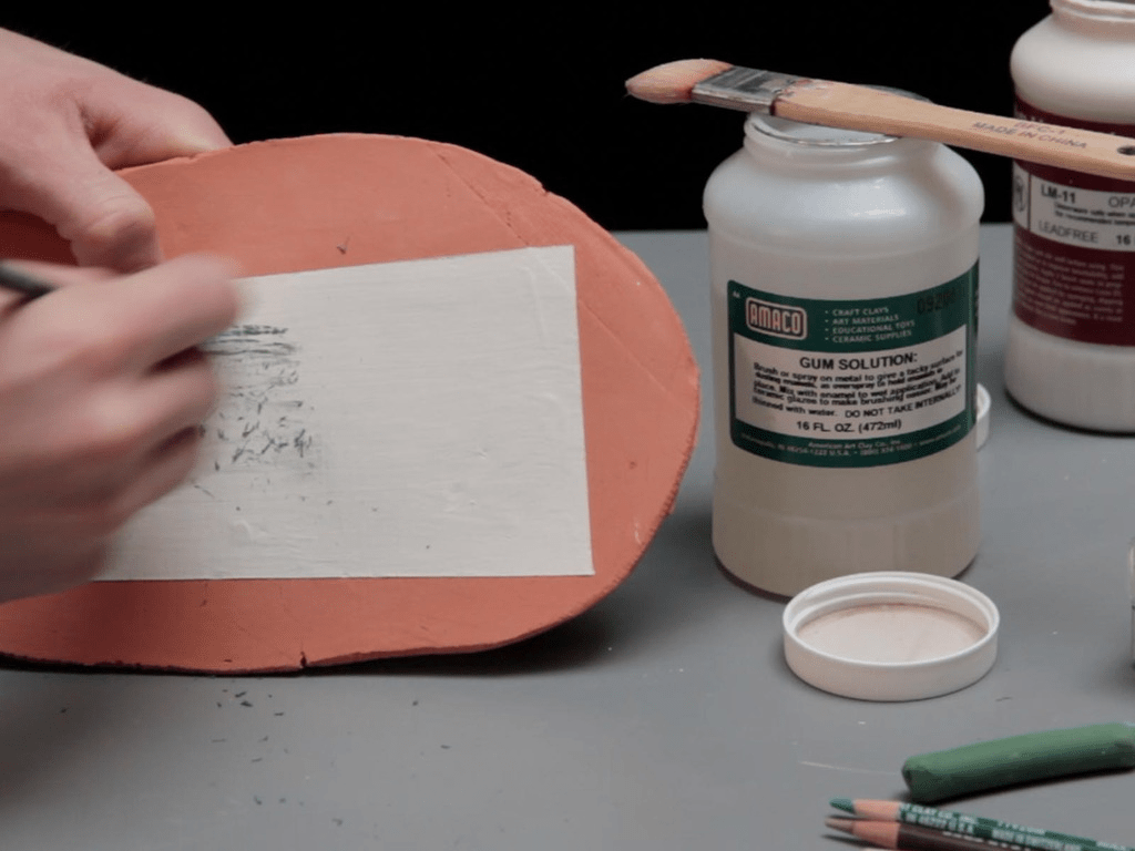 Underglaze Chalk Crayons Tutorial AMACO Brent
