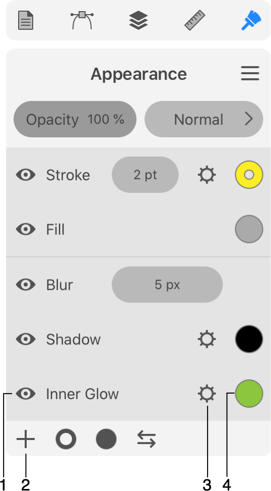 The Glow Effect Amadine for iOS and iPadOS