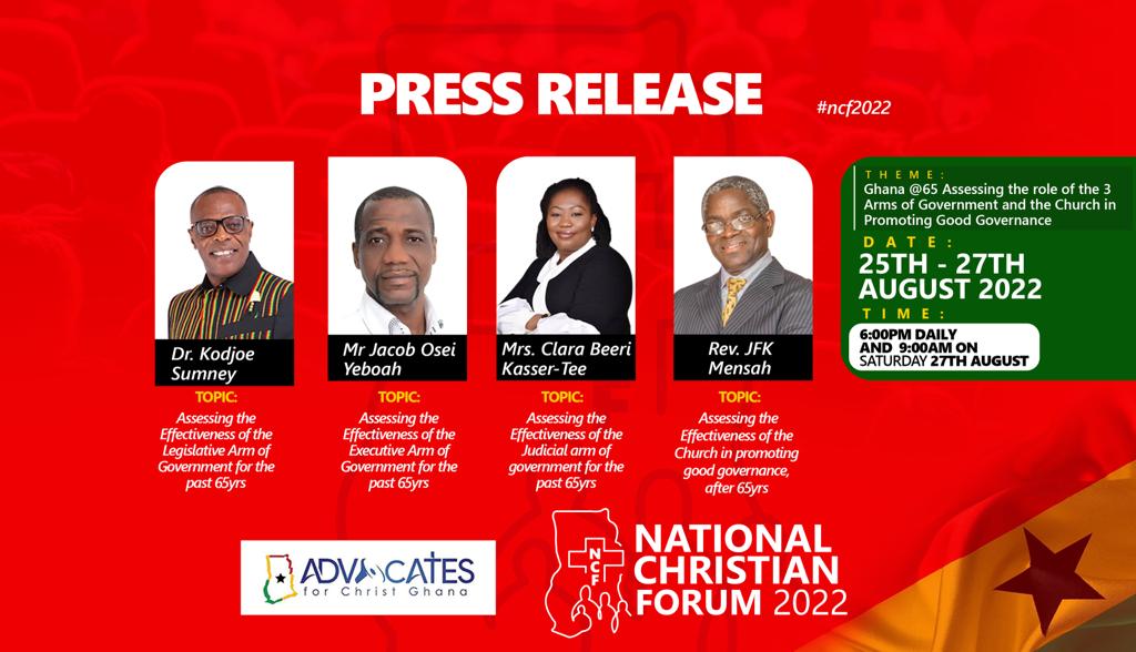 Christians Assess Ghana 65 The performance of the 3 Arms Of