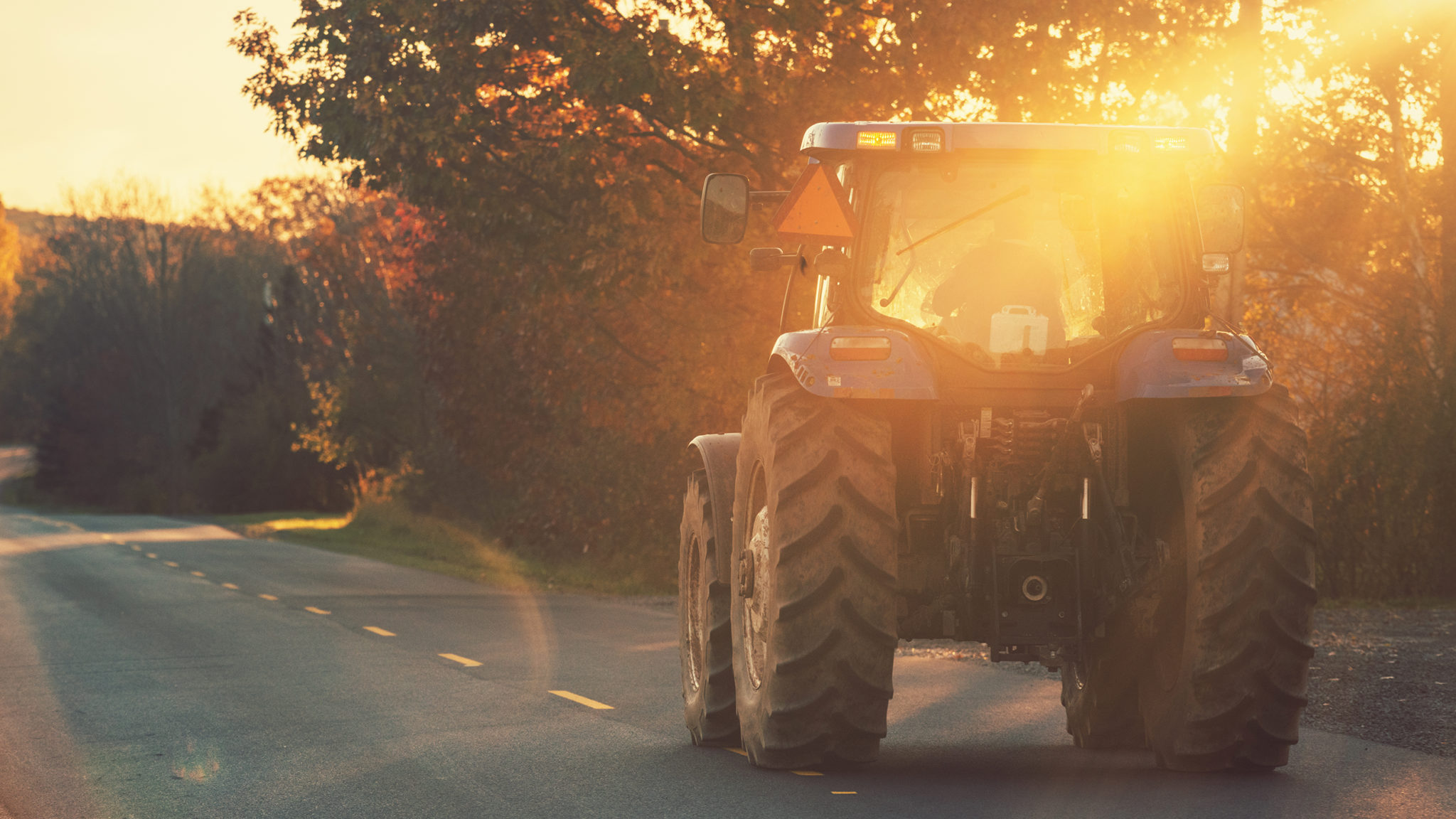 How to Share the Road with Farm Vehicles During Alberta's Harvest