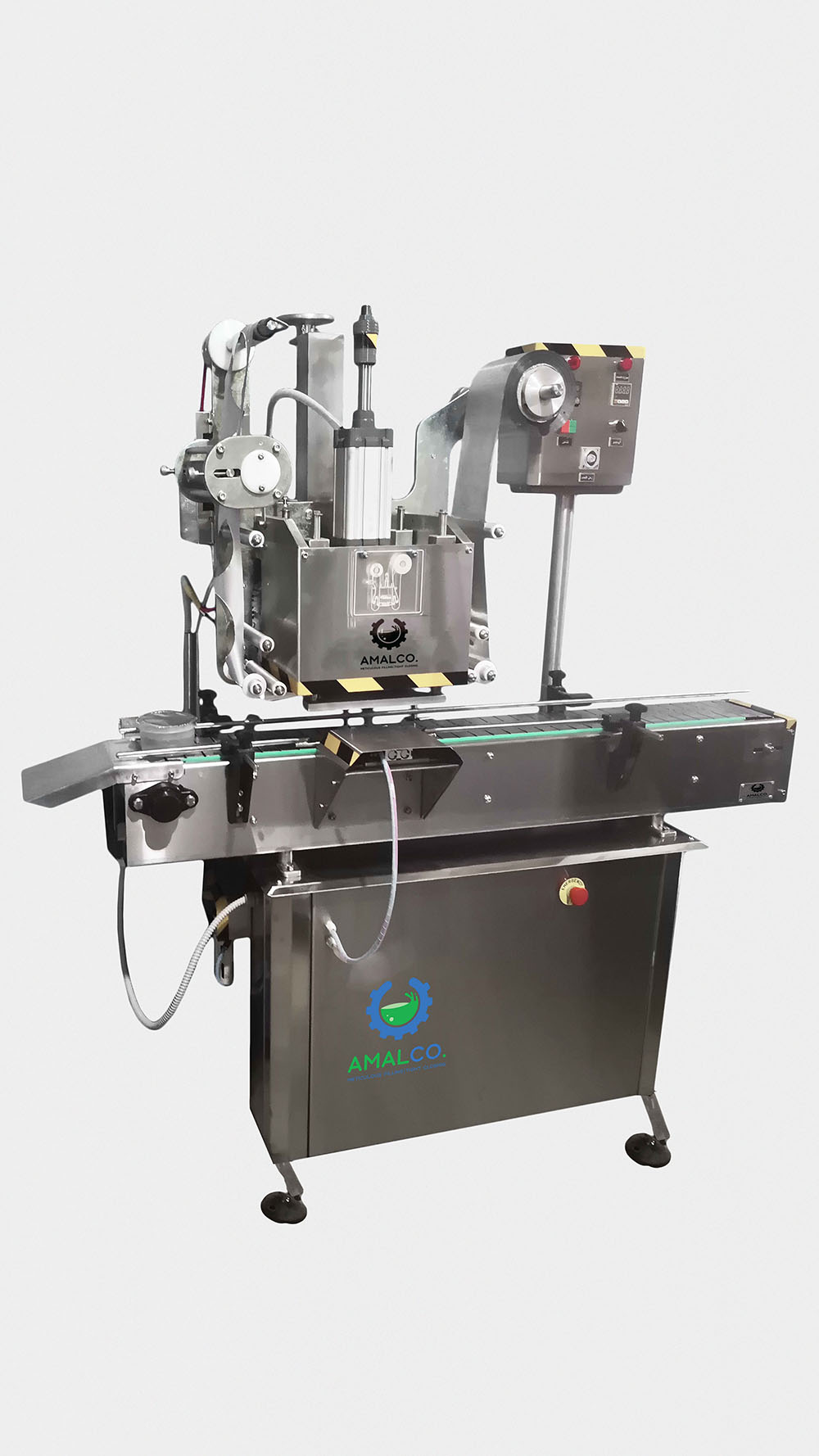Semiautomatic aluminum sealing Amal