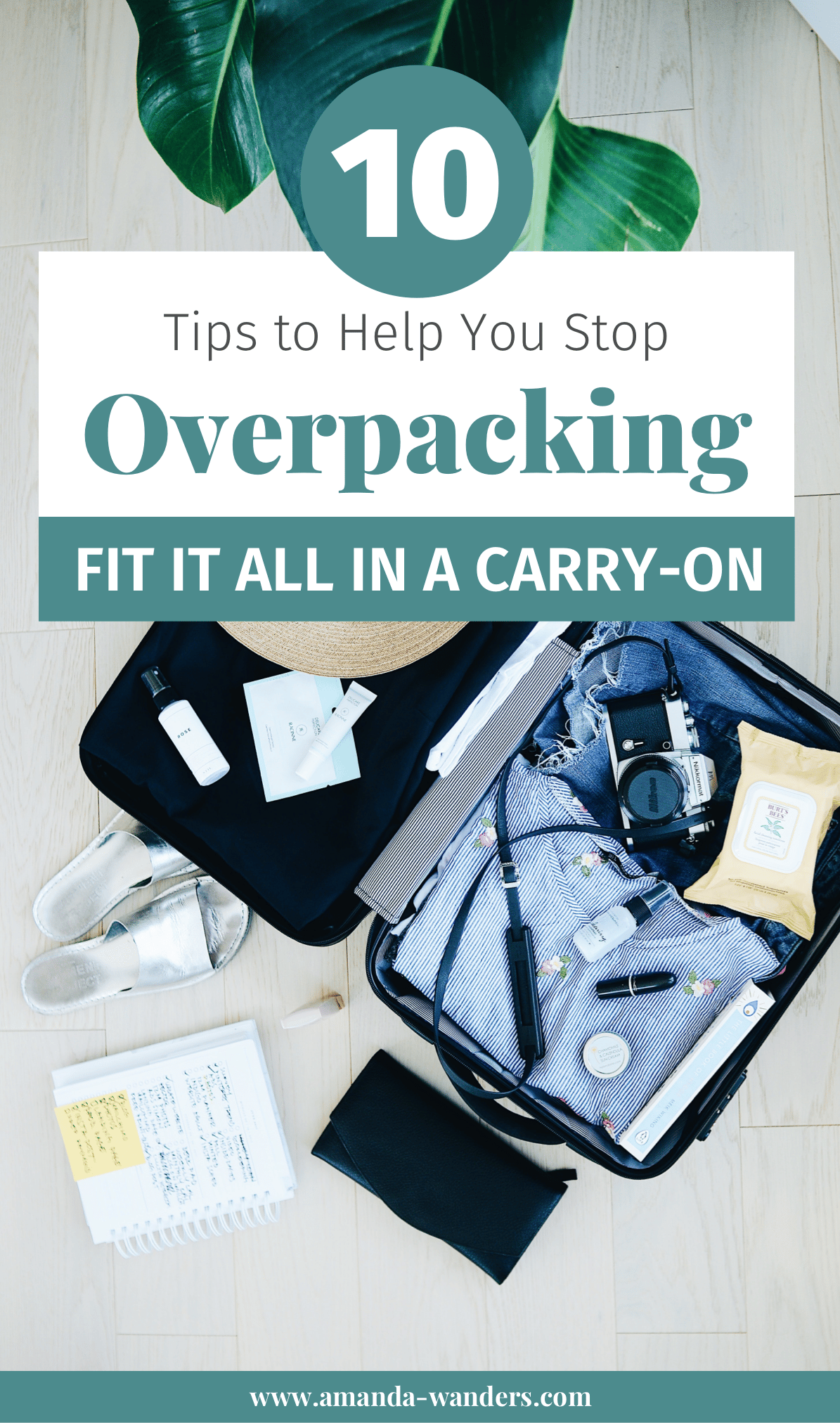 How to Pack in Just a CarryOn Bag, No Matter Your Trip's Length • Amanda Wanders