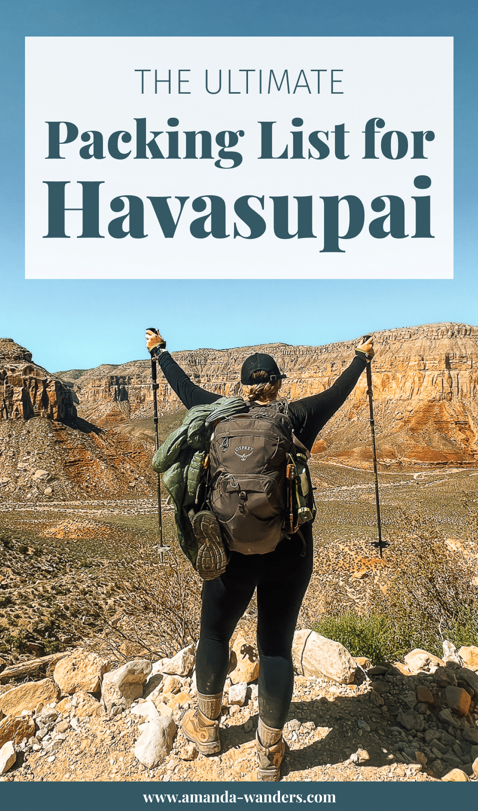 Havasupai Packing List • What to Pack for the Havasu Falls Hike