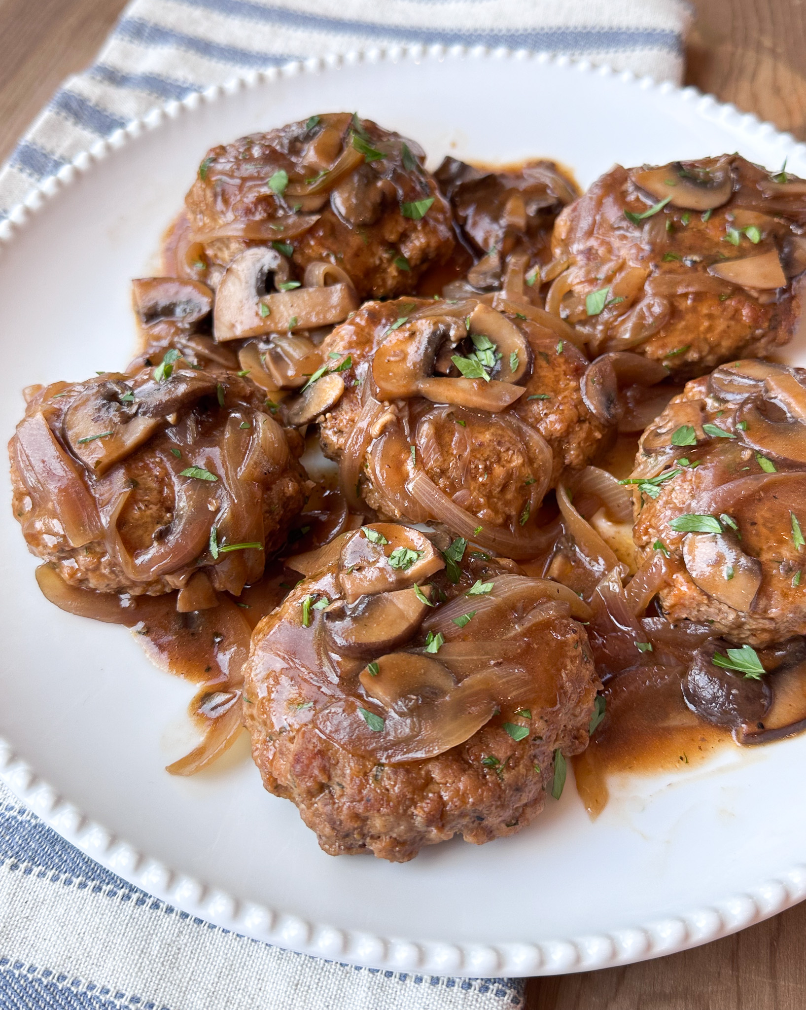 Salisbury Steak Recipe Amanda Cooks & Styles