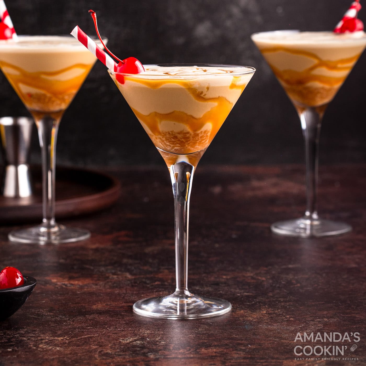 Butterscotch Milkshake Cocktail Amanda's Cookin' Cocktails