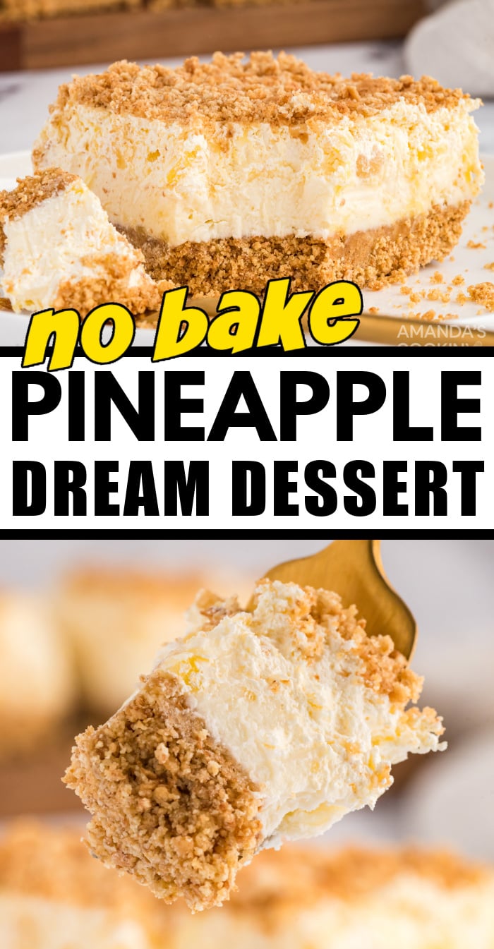 Pineapple Dream Dessert pineapple, whipped cream, cream cheese